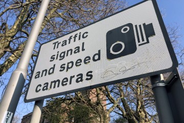 Speed Camera Sign